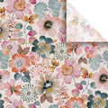 Jillson & Roberts Printed Unfolded Floral Gift Tissue 20" x 30", Painterly Petals, 240 Sheets by JillsonRoberts