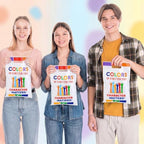Resurhang 200 Pcs Character Matters Items Bulk, Colors of Better You Favors - Image 5