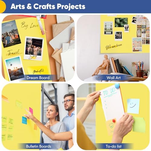 Vanhench 30"×1200"(100') Yellow Wrapping Paper Roll, Art Craft Paper, Color Bulletin Board Paper Bouquet Flower Wrapping, Perfect for Birthday, Mother's Day, Holiday, Wedding - Image 3