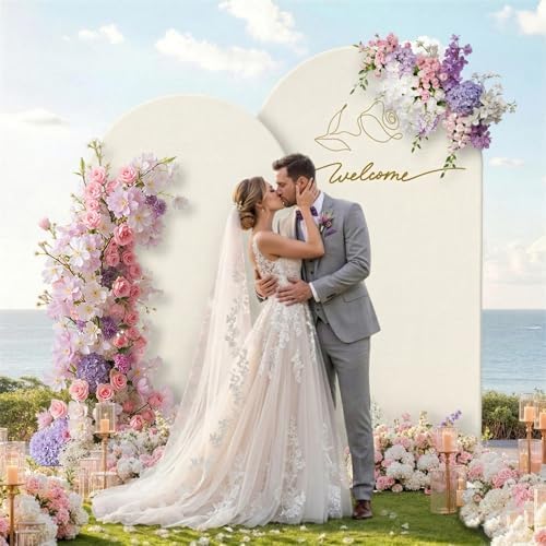 Arch Backdrop Cover Set of 2(7.2FT+6FT), Arch Covers Backdrop - Image 3