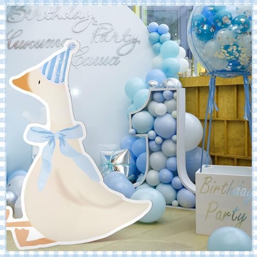 Croblissful One Silly Goose Party Decorations, Blue, Goose - Image 5