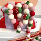 Strawberry Garland, Strawberry Banner Birthday Decorations, Classroom Decor - Image 6
