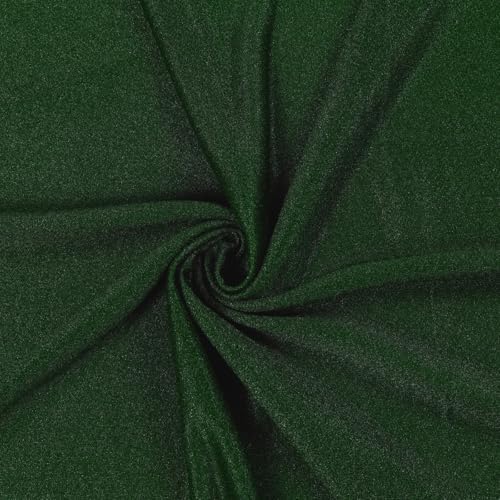 Pack of 15 Yard Chiffon Drapery Fabric, 60" Wide, Multiuse - Hunter Green - Image 3