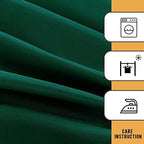 Obstal 2 Pack Blackish Green Table Cloths for 6 Foot Rectangle Tables - Image 4