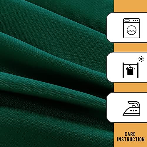Obstal 2 Pack Blackish Green Table Cloths for 8 Foot Rectangle Tables - Image 5