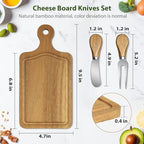 12 Sets Bridal Shower Game Prizes, Mini Charcuterie Boards, Acacia Wooden - Image 2
