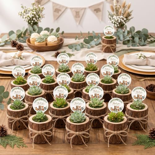 20 Sets Woodland Baby Shower Favors for Guests - Image 5