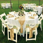 fani Champagne Satin Chair Straps Bows,120 PCS 7x108 Inch,Chair Sash - Image 4