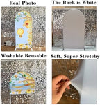 Honey Bee Arch Backdrop Covers Honeycomb Flower Arch Stand Fabric Cover for Baby Shower Birthday Party Decoration(Only Cover) - Image 6