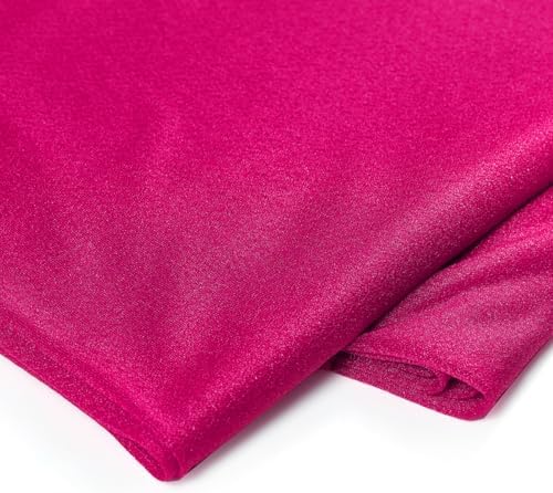 Pack of 20 Yard Chiffon Drapery Fabric, 60" Wide, Multiuse - Hot Pink - Image 4