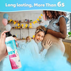 Gender Reveal Fire Extinguisher Set for Newborn Baby, 4Pcs Blue Gender Reveal Smoke Bombs, 100% Biodegradable Color Blaster for Cool Gender Reveal Ideas, Confetti Power Cannon Shooter Party Supplies - Image 4