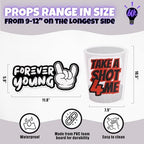 (Baby Shower Pack) Elevate Your Photo Booth Experience with Our Durable & Waterproof Pack of Signs-Perfect for Weddings, Birthdays, and Photo Booth Businesses - PVC Foamboard Photo Props - Image 4