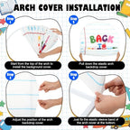3 Set Back to School Arch Backdrop Covers 4ft 5ft 6ft - Image 4