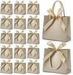 EQOREIIN 24 PCS Small Gift Bags with Handles, 5.5x 2.5x4.7 Inches Mini Bag by EQOREIIN