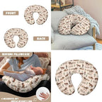 Western Cowboy Basket Covers for Baby Fits Most Strollers & Baby Car Seats Cacti Baby Nursing Pillow Cover Fences Babies Shower Gifts for Boys and Girls - Image 3