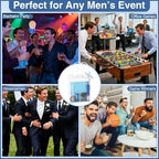 85Pcs Baby Shower Prizes for Men, 8 Sets Winner Gifts with Multi-Tool Pen, Screwdriver, Tape Measure, Bottle Opener, Keychain, Cleaning Cloth & Gift Bags for Winner Bachelor Party Favors (85) - Image 7