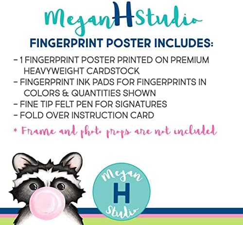 Neutral Deer Theme Fingerprint Poster for Woodland Baby Shower Guestbook Alternative, Hunting Theme Thumbprint Tree, Deer Head, Neutral Woodland Baby Shower Ideas (11x14 Inches, Neutral) - Image 7