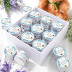 MTLEE Bear 24 Pcs Baby Shower Party Favors Candles Lavender Scented Baby Shower Favors for Guests Rustic Tealights Candles Gender Reveal Return Gifts(Blue, 1.2 oz) - Image 4