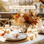 36 Sets Fall Bridal Shower Favors Maple Pumpkin Soaps Fall Wedding Decoration Thanksgiving favors Fall in Love Autumn Baby Shower Birthday Party Gift Sets Bulk Tag Cards for Guest Women (36) - Image 6