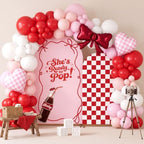 112 Pcs Ready to Pop Arch Backdrops Cover Set by Unknown