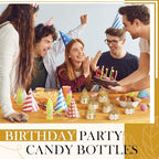 Cunhill 48 Pcs Mini Champagne Bottle Candy Jars with Lids, Classic Style - Image 3