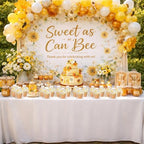 Ctosree 50 Sets Sweet As Can Bee Baby Shower Favors for Guests Honeybee Seed Packets Bulk Include Self Adhesive Seed Packets Flowerpot Thank You Tags Organza Bags for Sweet Bee Theme Baby Shower - Image 5