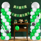 Soulchen 2 Set Golf Balloon Column Stand Kit, Green White - Image 7