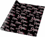 AOFUN Customized Wrapping Paper Custom Name Text Personalized Gift Christmas Gift Wrapping Funny Gift For Friend Multi Color Funny Birthday Wrapping Paper 5 Rolls 58" x 23" - Image 5