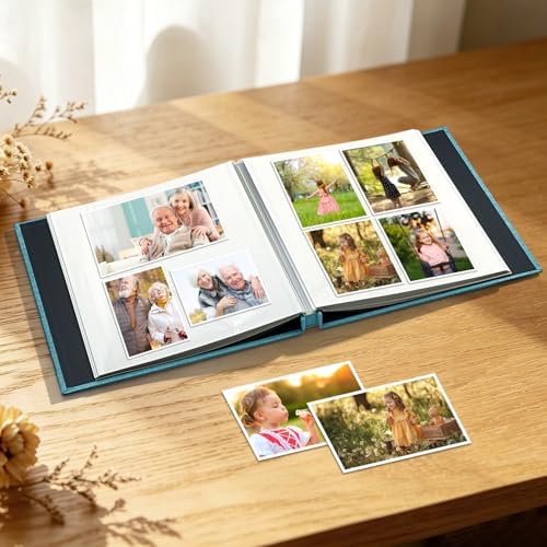 Large Photo Album Self Adhesive Scrapbook Album for 4x6 5x7 8x10 Pictures DIY Photo Book for Wedding, Anniversary, Christmas, Baby Shower, Ideal for Preserving Precious Moments - Image 2