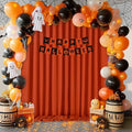 Rust Backdrop Curtains 10ftx8ft Thanksgiving Polyester Photo Drapes by SoarDream