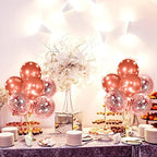 Junkin 10 Set Balloon Stand Kit for Table Centerpiece, Rose Gold - Image 5