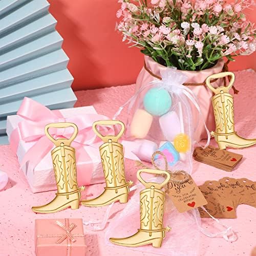 Meanplan Cowboy Boot Bottle Opener Party Favor Western Party Favor, 251 Pcs - Image 5