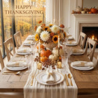 FLOWERCAT 60PCS Gold Plastic Plates - Heavy Duty White and Gold Plastic Plates Disposable for Fall Party/Wedding/Thanksgiving - Include 30PCS 10.25" Dinner Plates and 30PCS 7.5" Dessert Plates - Image 3