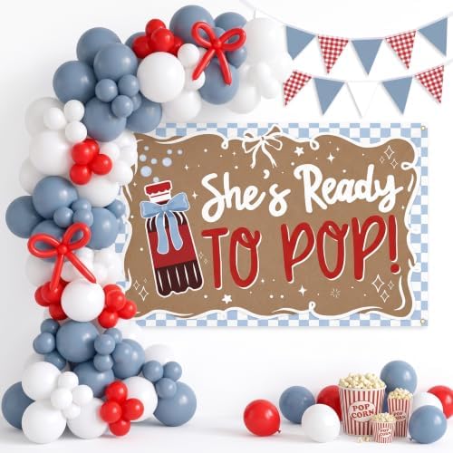 Lofaris Shes Ready to Pop Baby Shower Balloon Garland Banner Kit by Lofaris