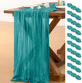 10 Pack Cheesecloth Table Runner Fall Boho Gauze Wedding Party Home Decor by Socomi