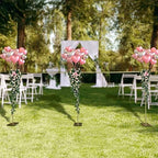 10x20ft Backdrop Stand Pipe Kit, Heavy Duty Adjustable Curtain Frame Professional Background Support Telescopic Wall Shelf Photo Stand Kits for Wedding Party Celebration Photography,Gold - Image 6