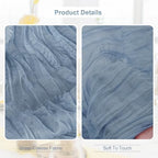10 Pack Dusty Blue 35x120 Inch Cheesecloth Table Runner - Image 2
