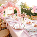 350PCS Pink Silly Goose Baby Shower Decorations for 50 Guests - Image 5