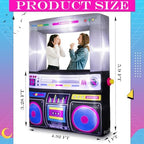 Soulchen 6x5 Ft Inflatable Radio Boombox LED Lights Blower 90s Party - Image 2