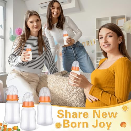 TrelaCo 20 Pcs Bottle Chug Game 20 Baby Bottles with 1 Orange Sign - Image 5