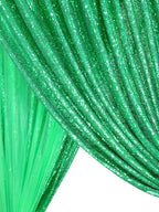QueenDream Green Sequin Backdrop Curtain Party Backdrop Curtain 8ft x 8ft for Glitter Birthday Wedding Curtains - Image 5
