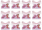 Keepsake Figurine 12 pcs Baby Girl Pacifier with Rhinestones Word | Awesome Decorations or Party Favors | for Pregnancy Announcements, Gender Reveals, Birthday and Special Celebrations - Image 3