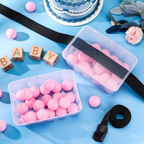 Vinsot 6 Sets Baby Shower Games Twerking Shaking Balls with Belts,Pink - Image 6
