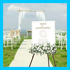 MEEDEN Easel Stand for Wedding Sign: Wood Tripod for Poster Board - Image 5