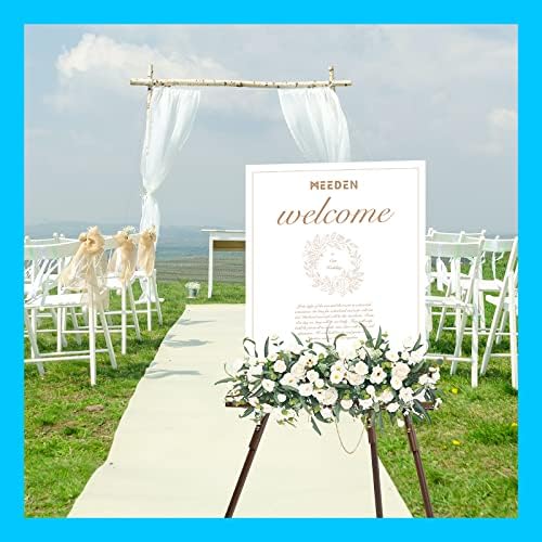 MEEDEN Easel Stand for Wedding Sign: Wood Tripod for Poster Board - Image 5