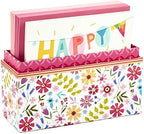 Hallmark Pack of 24 Handmade Assorted Boxed Greeting Cards, Watercolor & Pack of 30 Assorted Boxed Greeting Cards, Good Vibes—Birthday, Thinking of You, Thank You, Blank Cards - Image 7