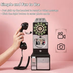 RetroVox Video & Audio Guest Book Wedding Phone Guestbook Creative Easy to Use & Fun Engagements Anniversaries Baby Showers Graduation (B White) - Image 5