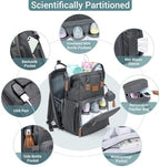 JOLLITO Diaper Bag Backpack with Changing Station Large Capacity Essentials - Image 4