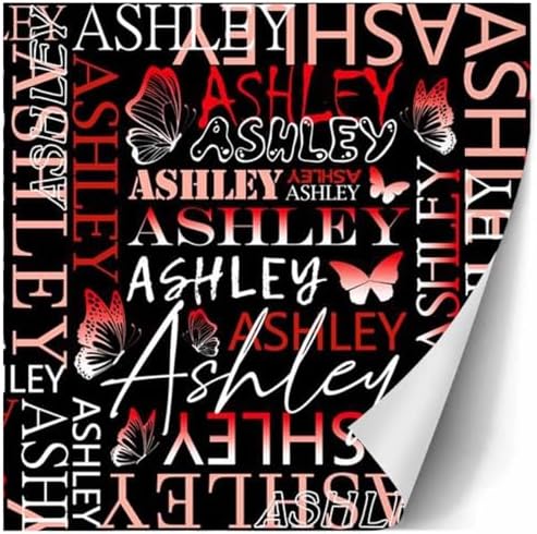 AOFUN Custom Name Text Wrapping Paper For Men Cute Birthday Wrapping Paper Funny Gift Bags For Adults Mens Wrapping Paper Christmas 3 Rolls 58" x 23" - Image 3