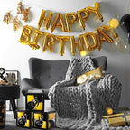 Thyle 12 Pcs Baby Balloon Boxes with 99 Letters for Baby Shower, Black - Image 4